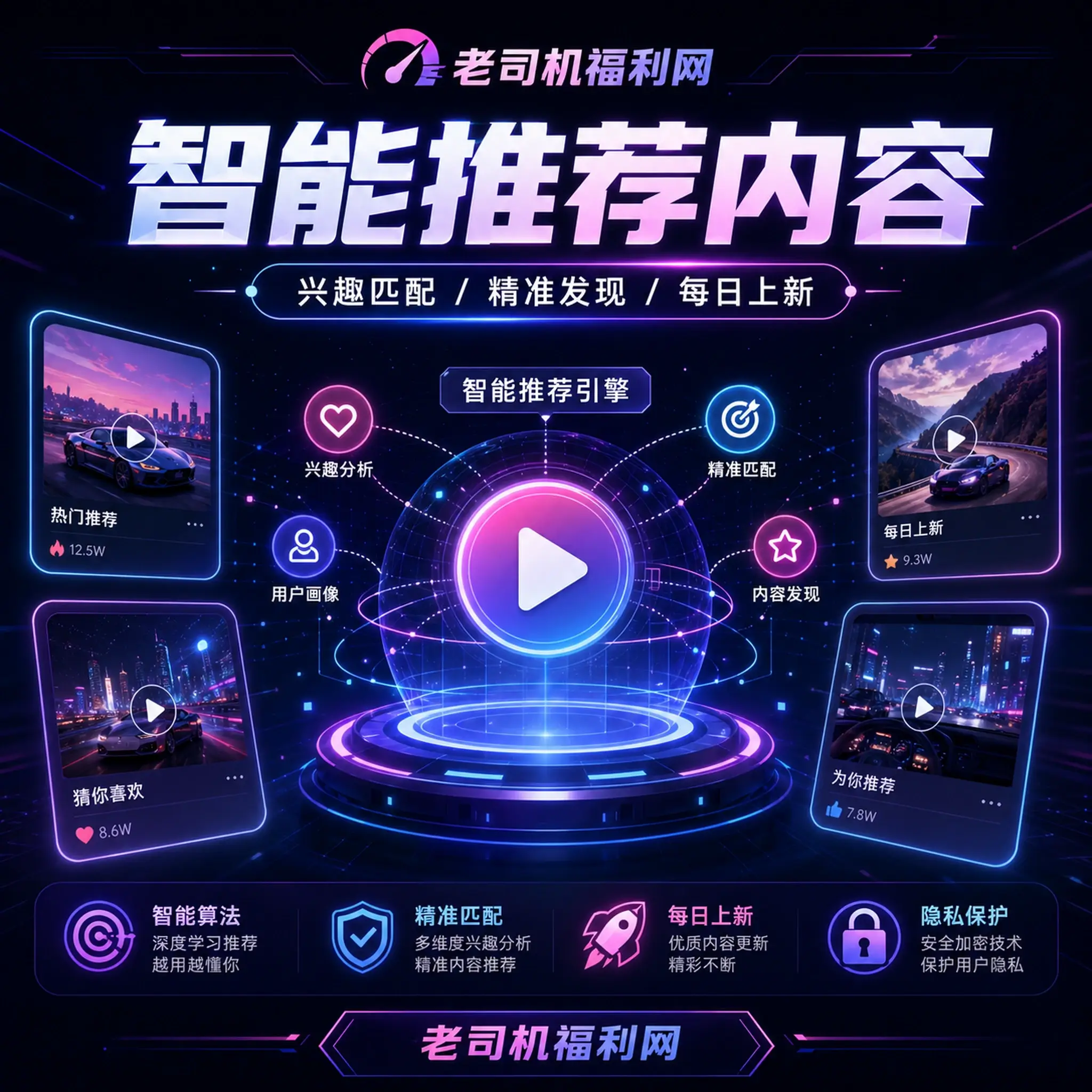 老司机兴趣匹配与内容标签